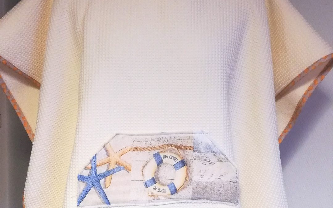 la cape de bain 6 – 8 ans